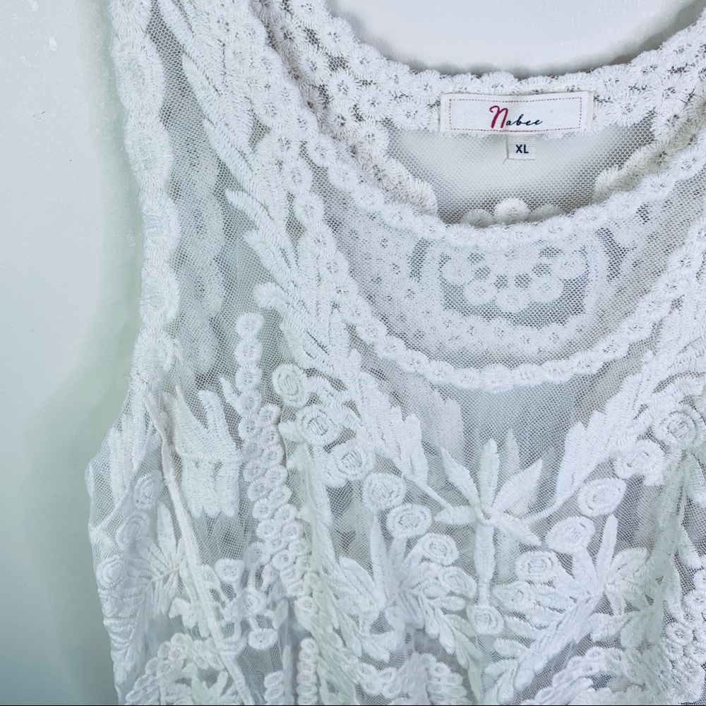 Nabee Crochet Sleeveless Tank *Spring Trend* (E) - Picture 7 of 8